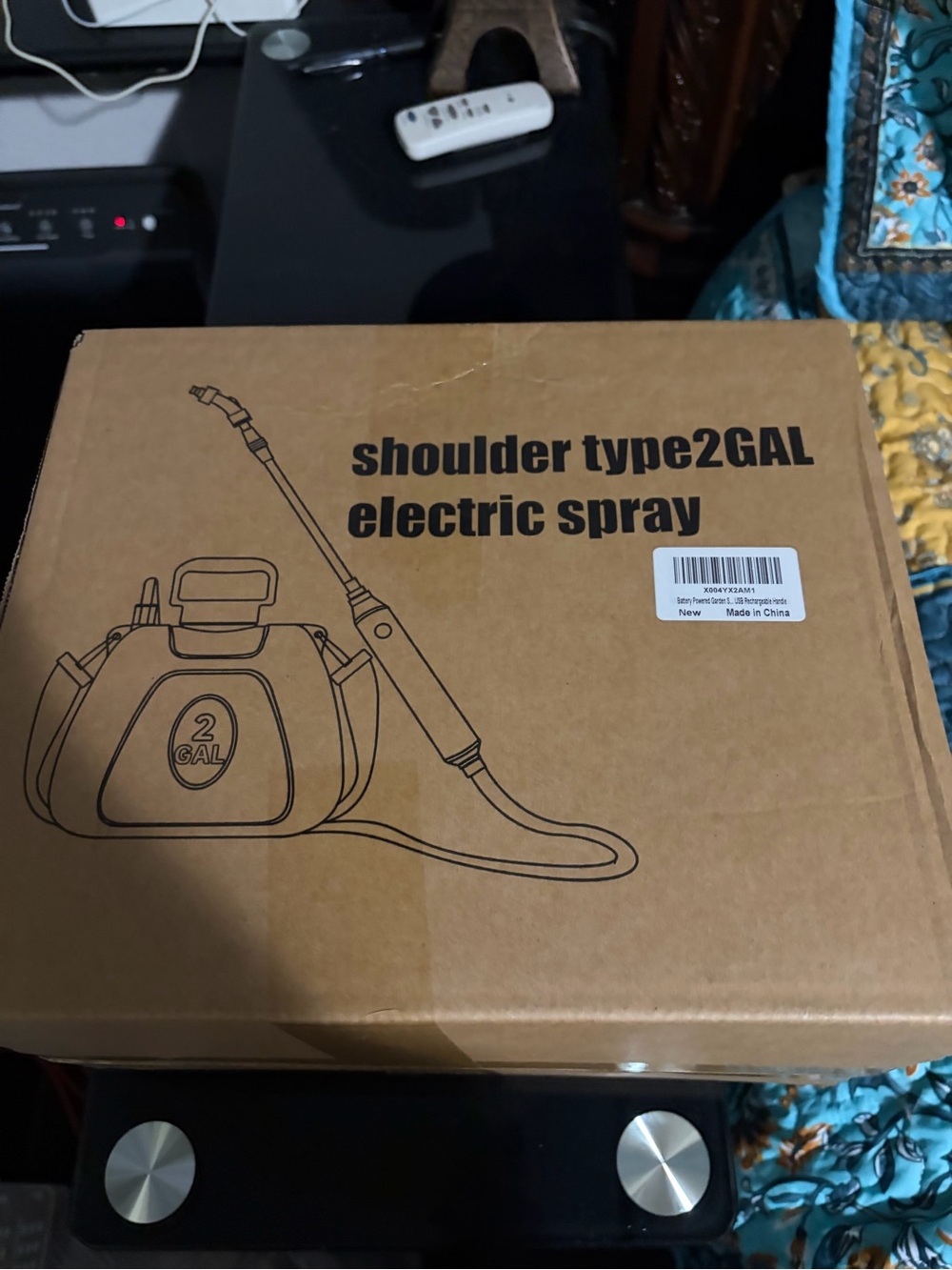 Electric 2-Gallon Shoulder Spray